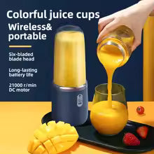 Juicer Cup + Portable Outdoor Cup, Dual Cups