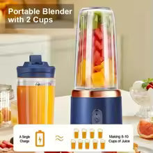 Juicer Cup + Portable Outdoor Cup, Dual Cups